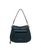 borsa pelle helena round verde - gianni chiarini - clutch