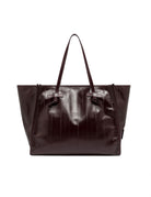 borsa pelle marcella bordeaux - gianni chiarini - shopper
