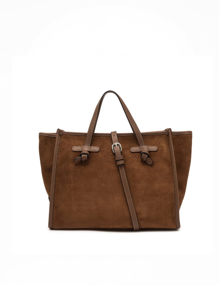 borsa pelle marcella cognac - Frida SRL