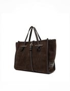 borsa pelle marcella espresso - gianni chiarini - shopper