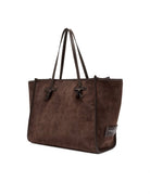 borsa pelle marcella marrone scuro - gianni chiarini - shopper