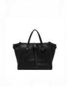 borsa pelle marcella nero - gianni chiarini - shopper