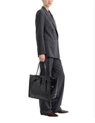 borsa pelle marcella nero - gianni chiarini - shopper