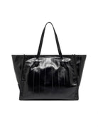 borsa pelle marcella nero - gianni chiarini - shopper