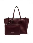 borsa pelle marcella wine berry - Frida SRL