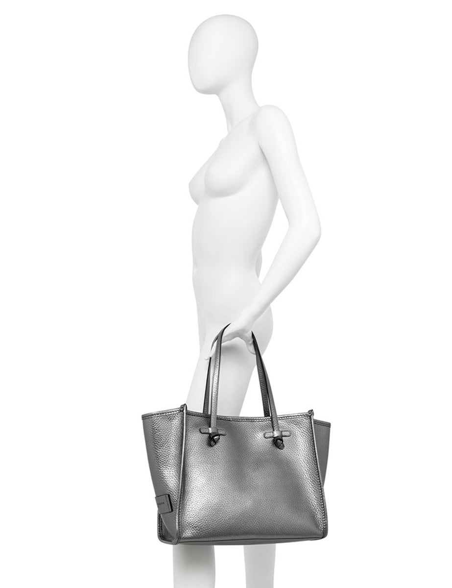 borsa pelle marcella wine berry - Frida SRL