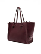 borsa pelle marcella wine berry - Frida SRL