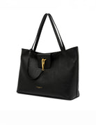 borsa pelle marisol nero - gianni chiarini - shopper