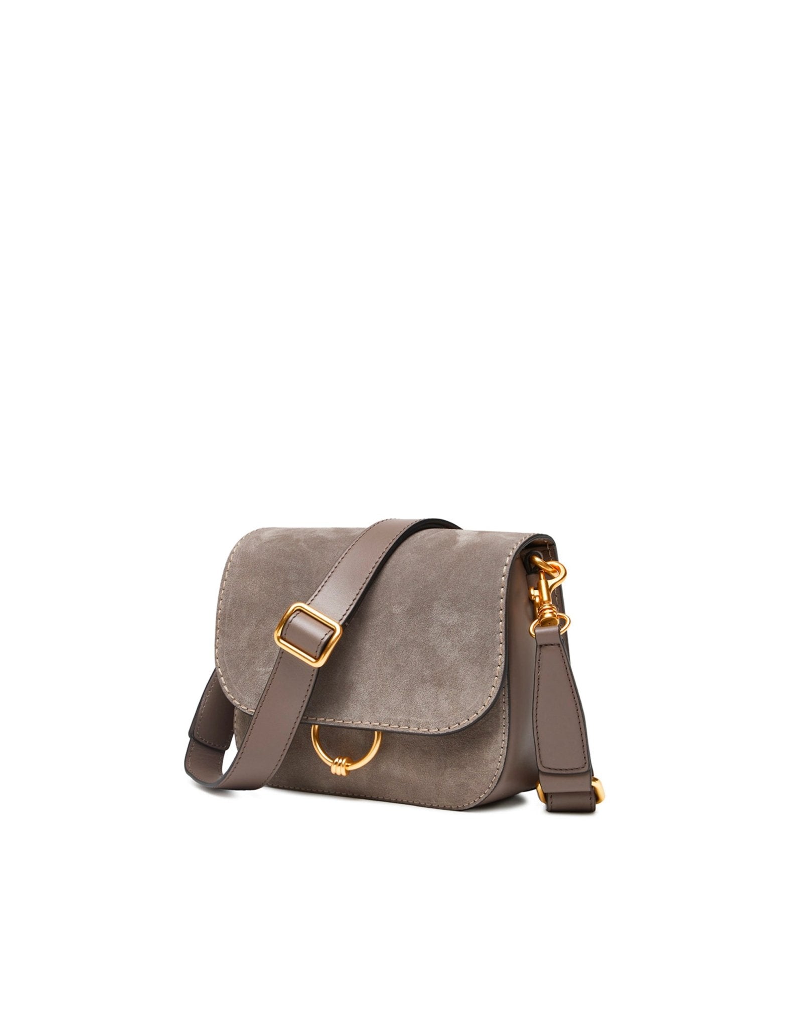 borsa pelle meg grigio chiaro - Frida SRL