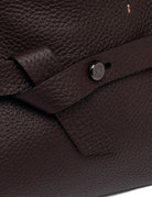 borsa pelle miranda marrone scuro - gianni chiarini - shopper