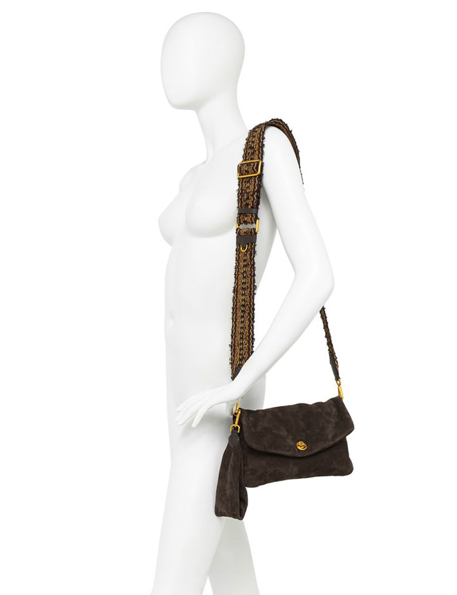 borsa pelle mirea moka - Frida SRL
