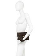 borsa pelle mirea moka - gianni chiarini - clutch