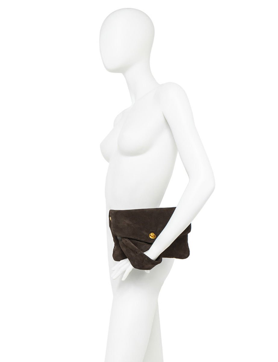 borsa pelle mirea moka - Frida SRL