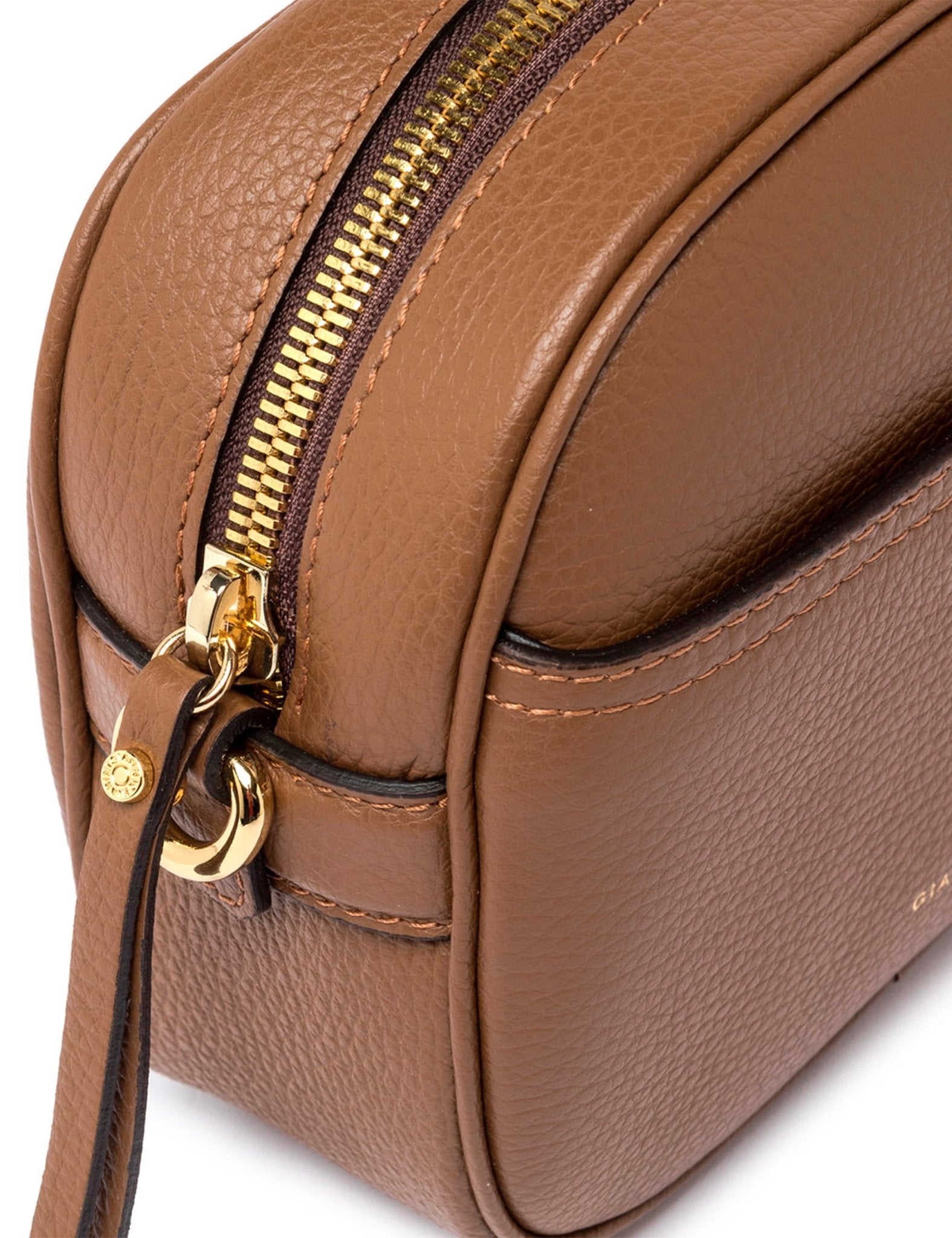 borsa pelle nina marrone - Frida SRL