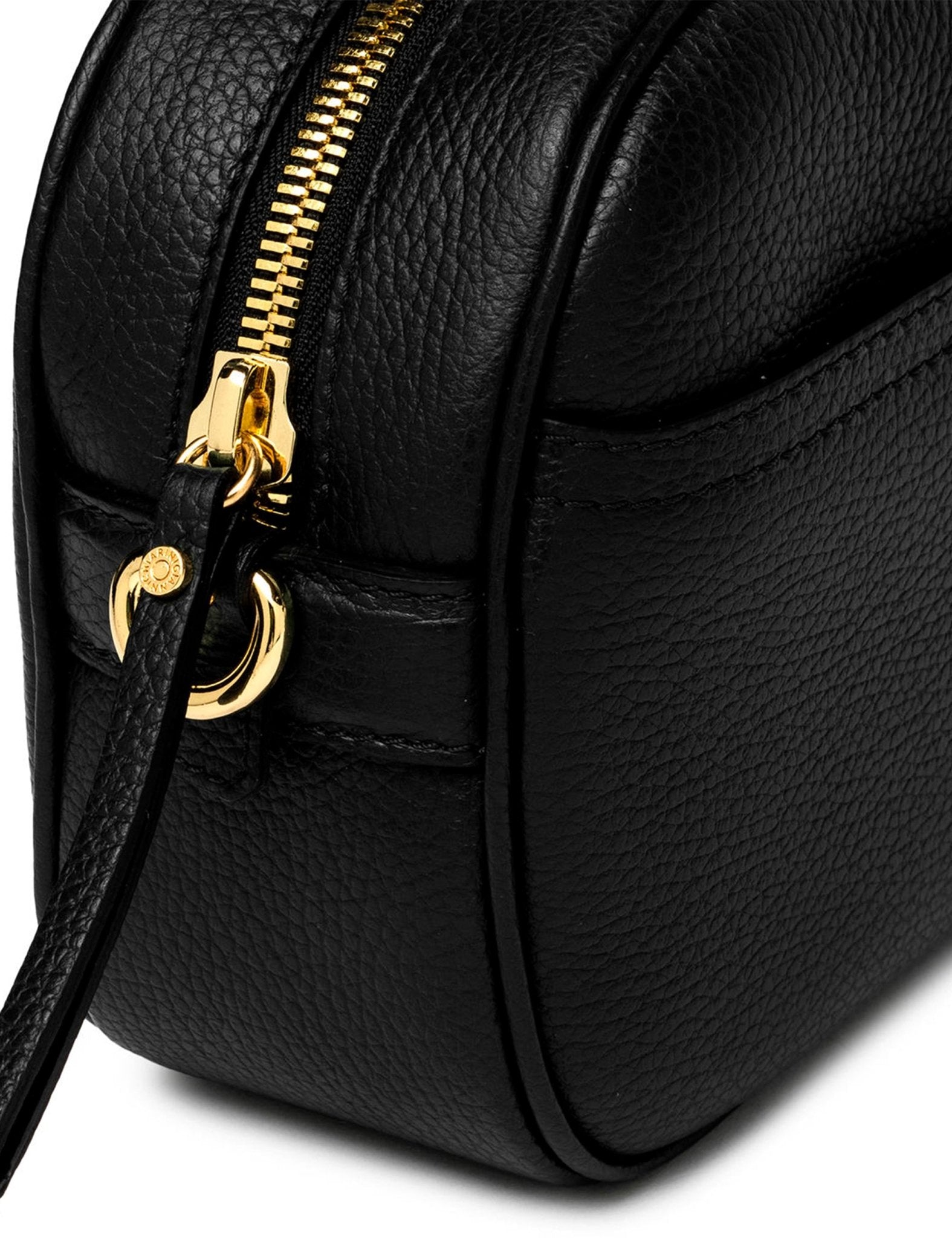 borsa pelle nina nero - gianni chiarini - clutch