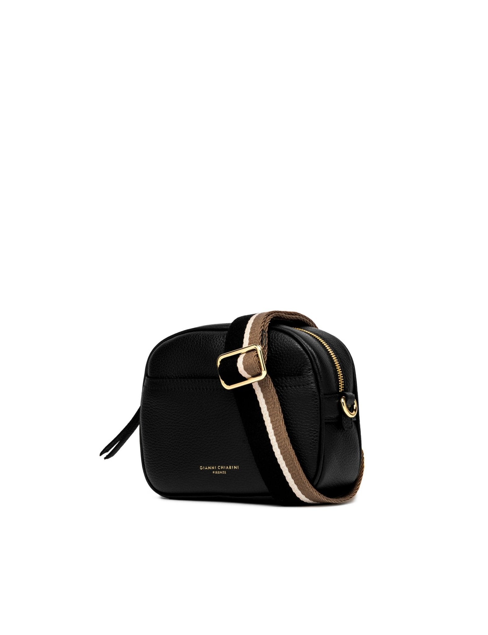 borsa pelle nina nero - gianni chiarini - clutch