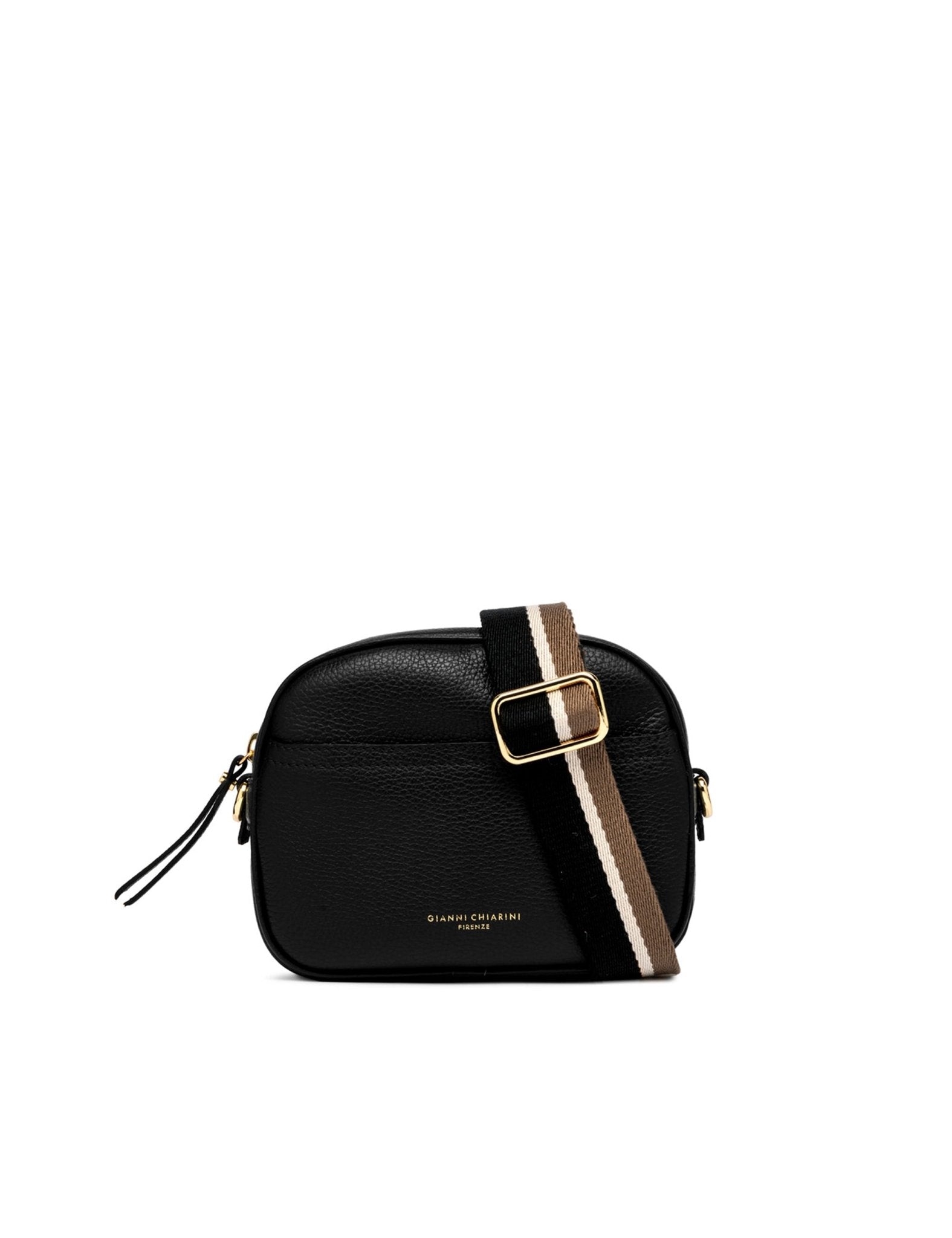 borsa pelle nina nero - gianni chiarini - clutch