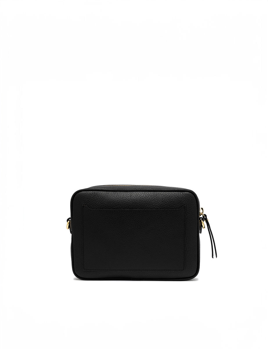 borsa pelle nina nero - gianni chiarini - clutch
