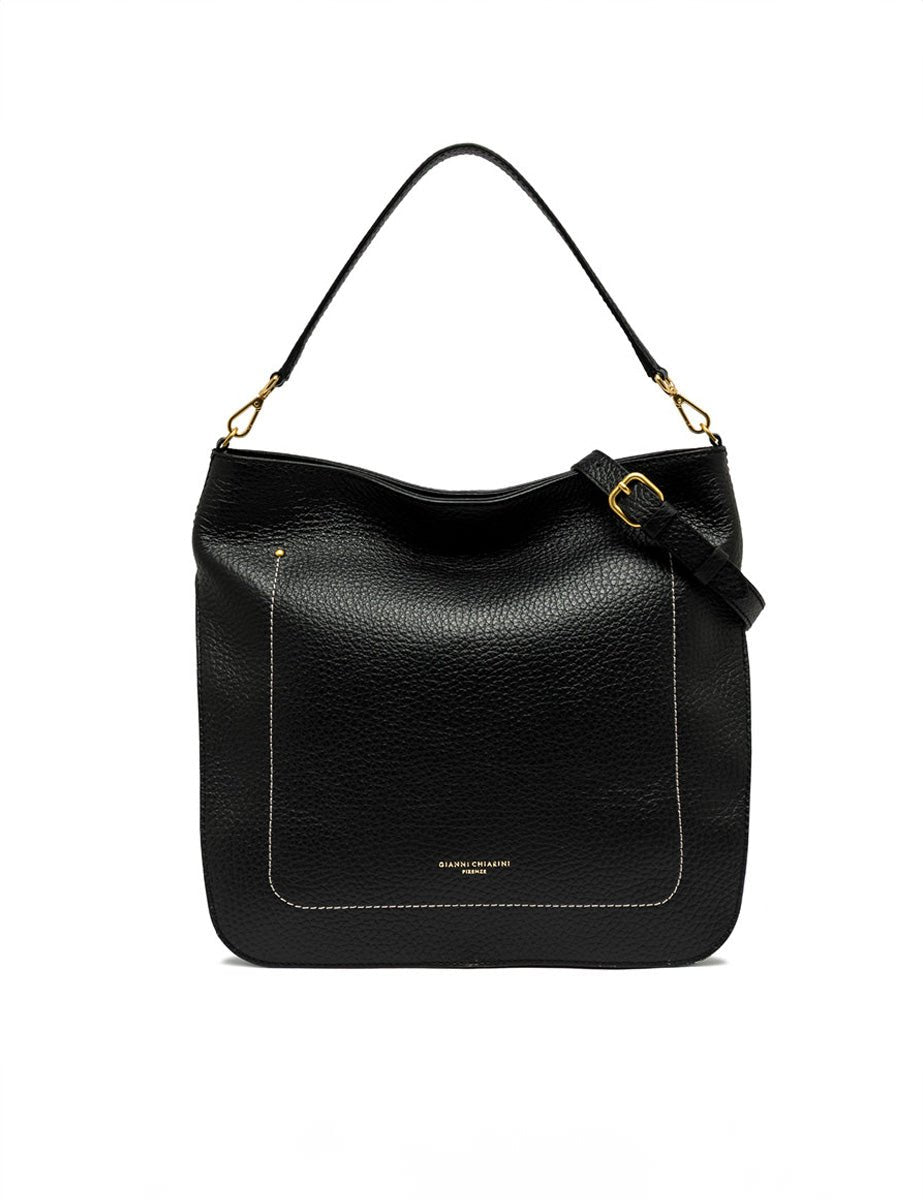 borsa pelle olga nero - Frida SRL