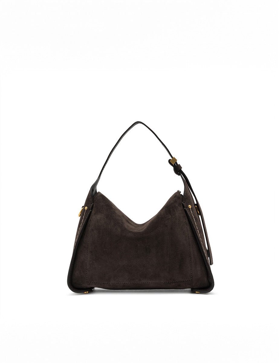 borsa pelle penelope moka - Frida SRL