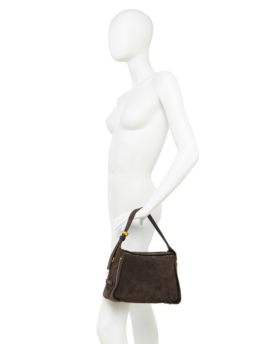 borsa pelle penelope moka - Frida SRL