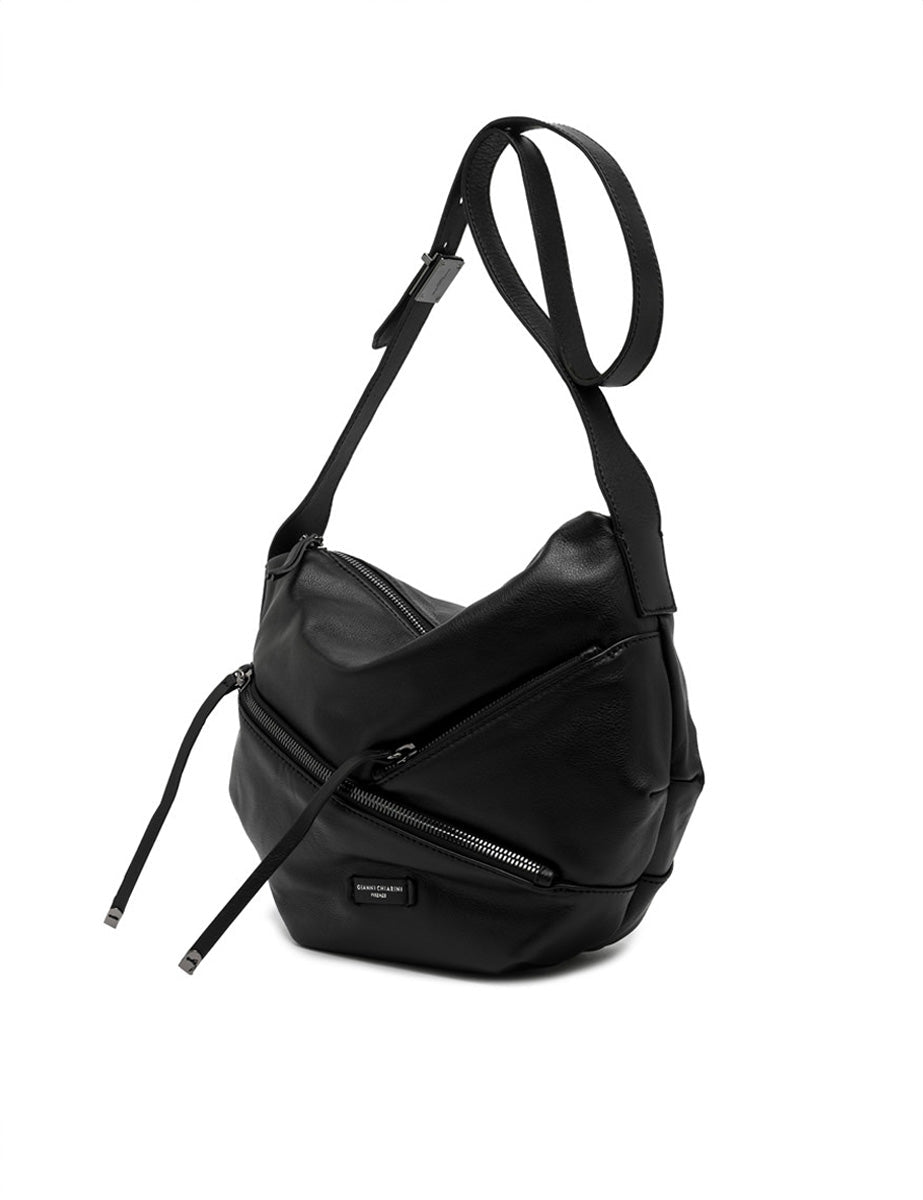 borsa pelle shania nero - Frida SRL
