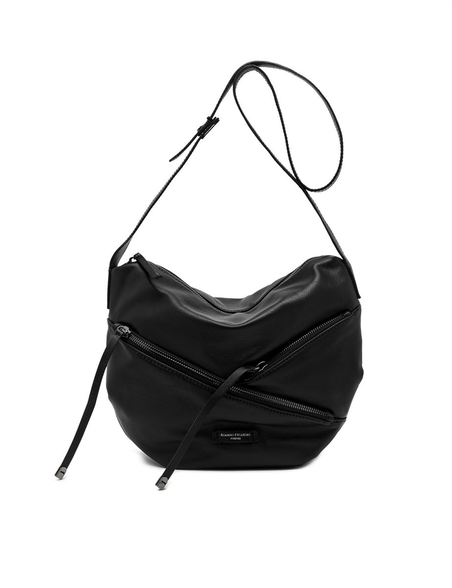 borsa pelle shania nero - Frida SRL
