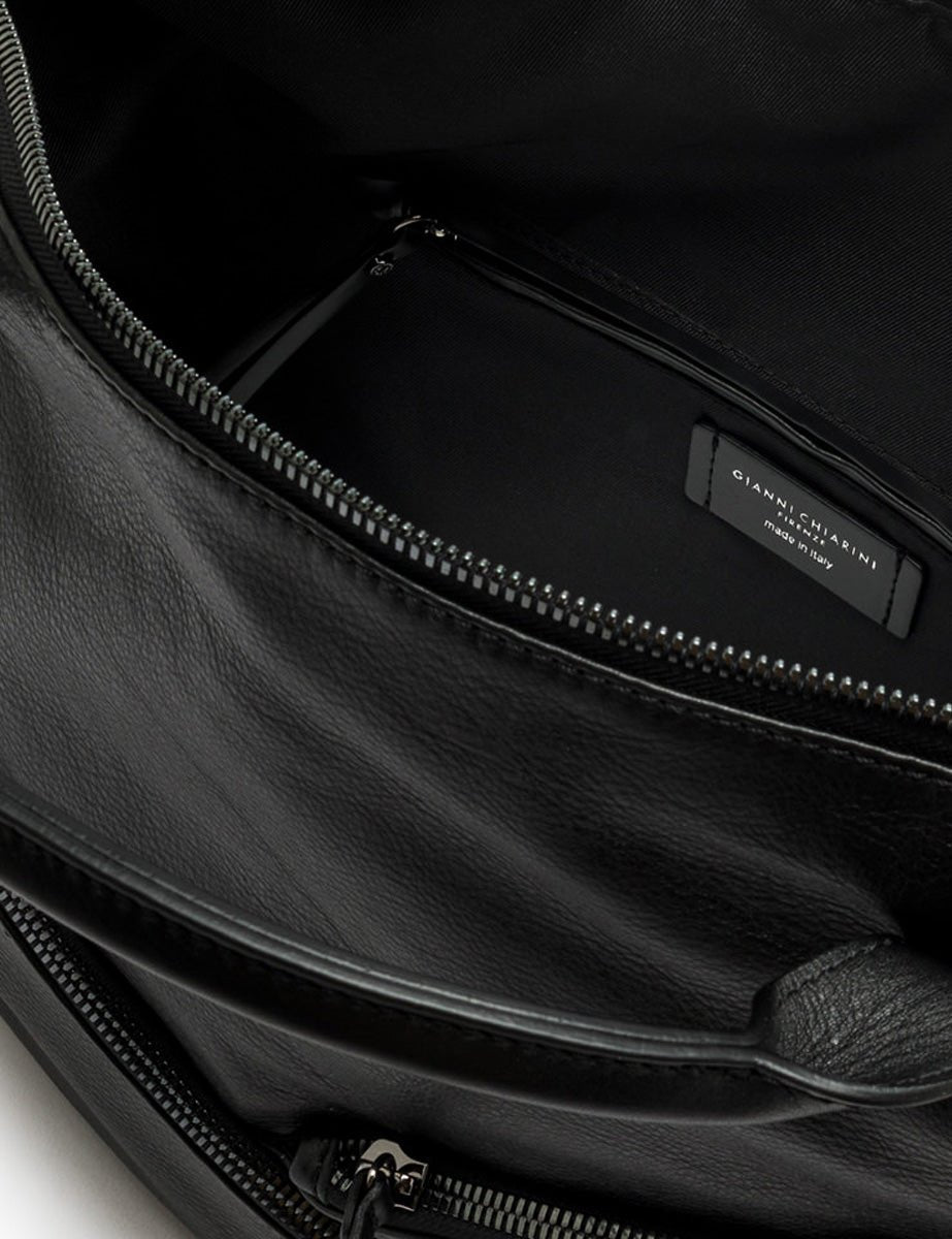borsa pelle shania nero - Frida SRL