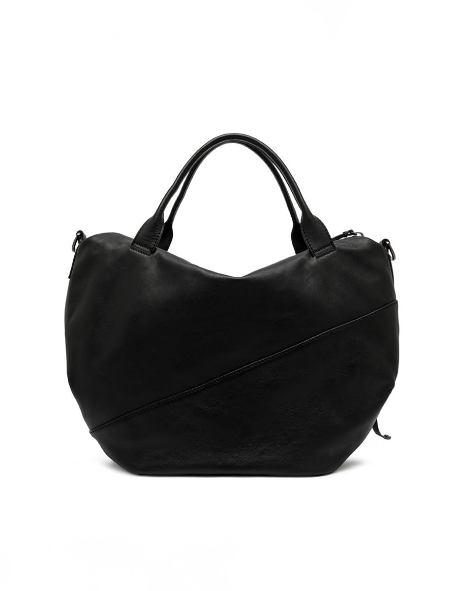 borsa pelle shania nero - Frida SRL
