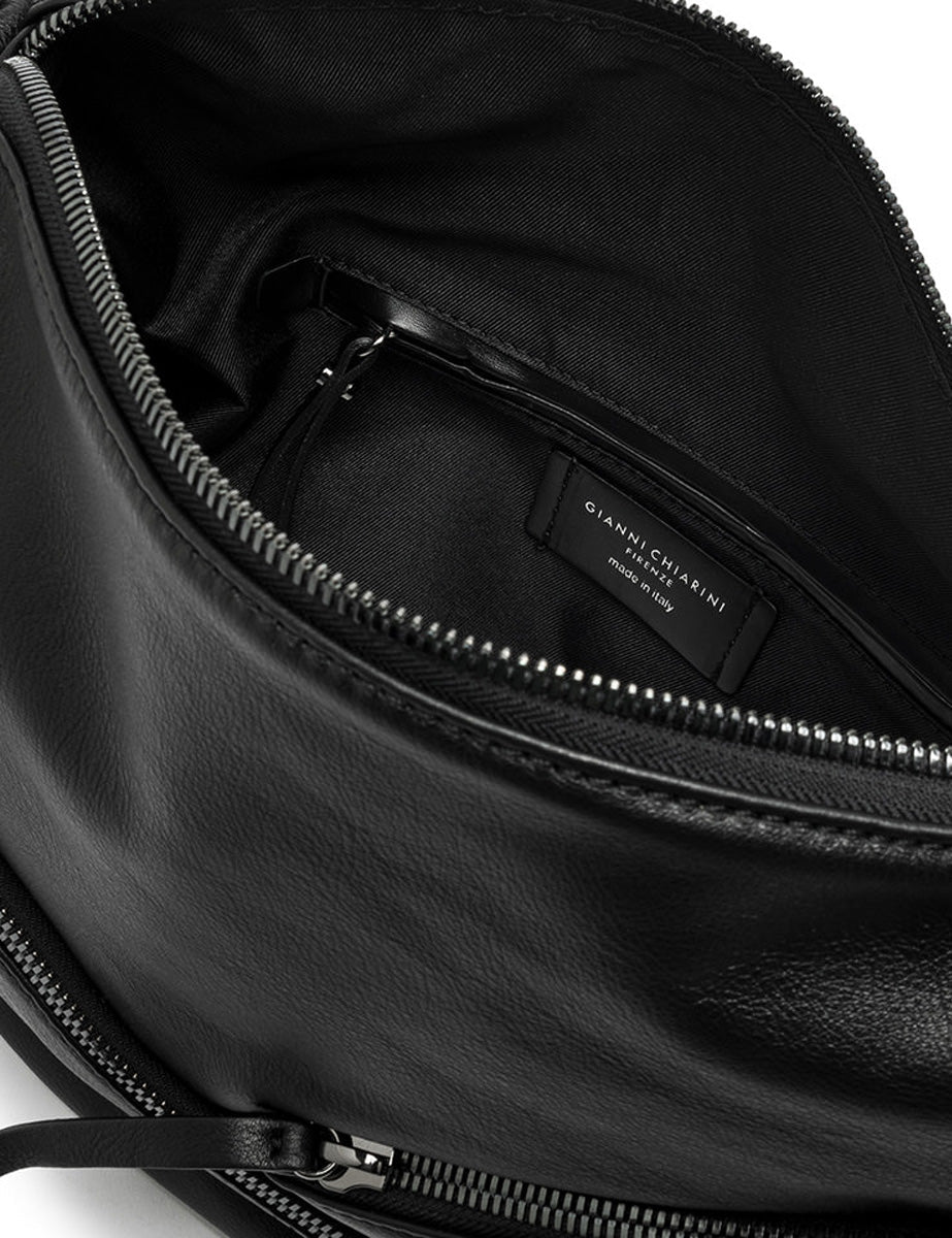 borsa pelle shania nero - Frida SRL