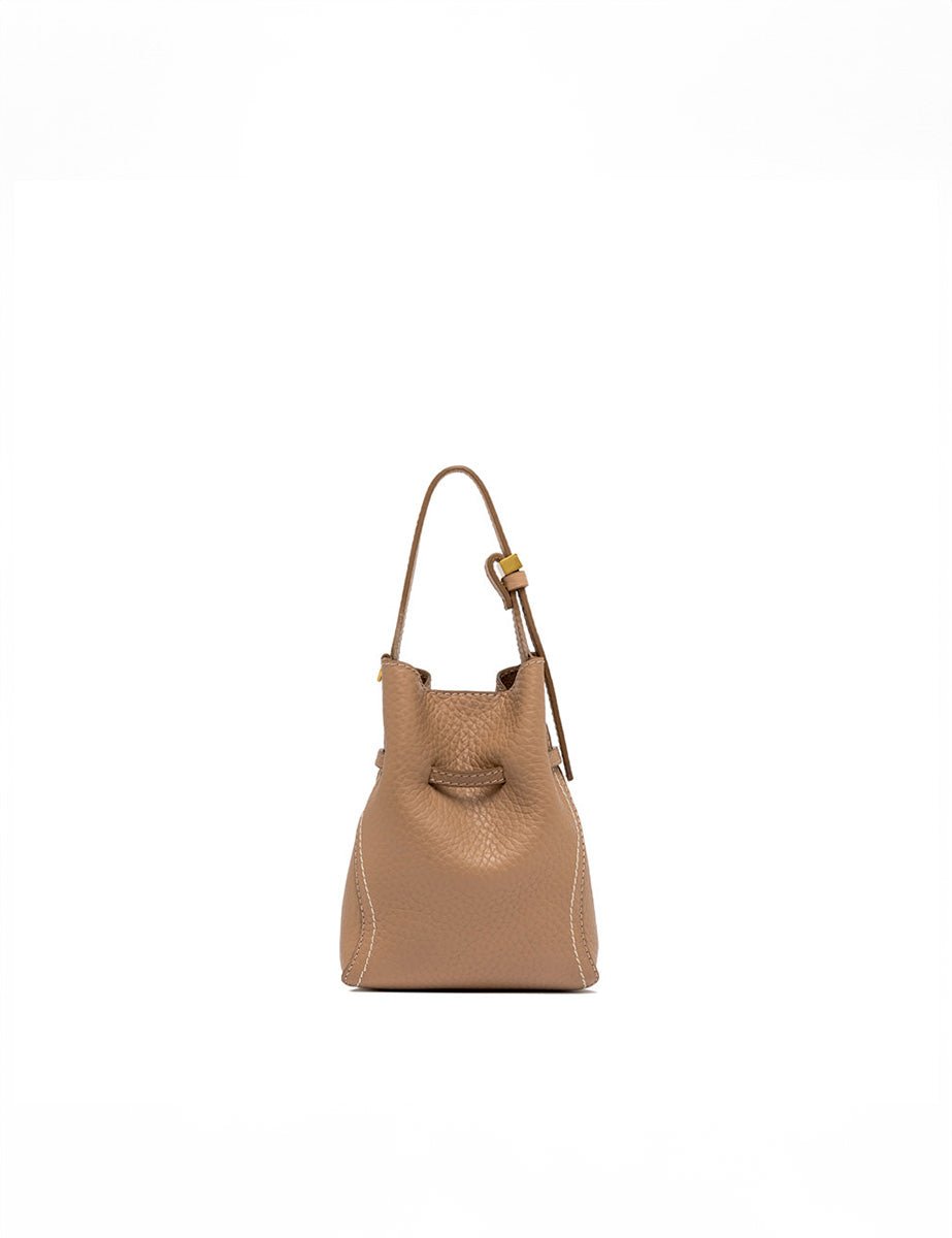 borsa pelle sienna clay - gianni chiarini - clutch