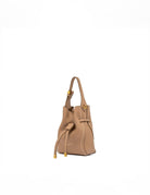 borsa pelle sienna clay - gianni chiarini - clutch