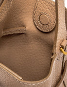 borsa pelle sienna clay - gianni chiarini - clutch