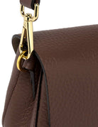 borsa pelle small helena round castoro - Frida SRL