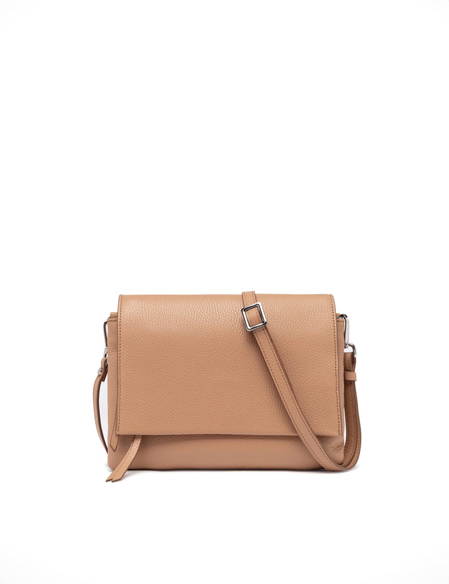 borsa pelle three clay - gianni chiarini - clutch