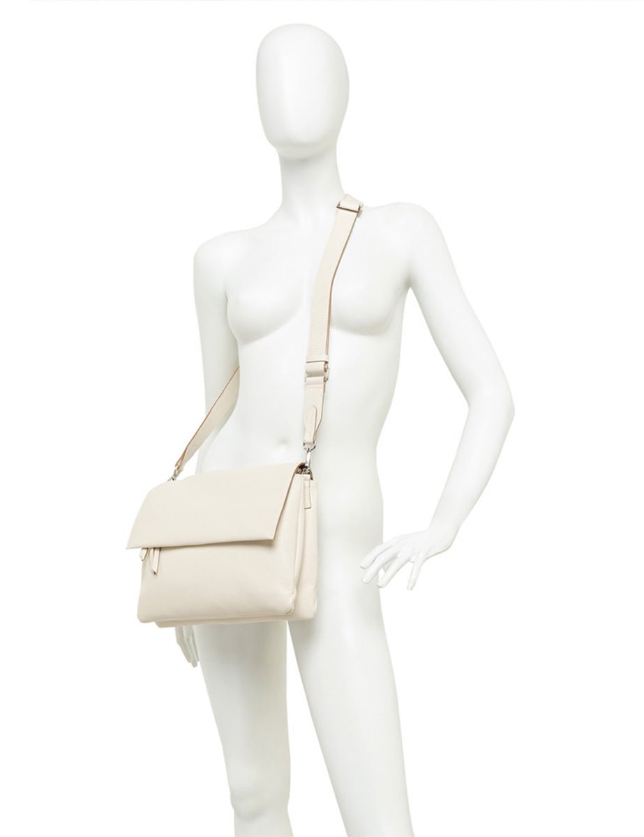 borsa pelle three clay - gianni chiarini - clutch