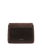 borsa pelle three marrone scuro - gianni chiarini - clutch