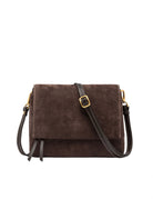 borsa pelle three marrone scuro - gianni chiarini - clutch