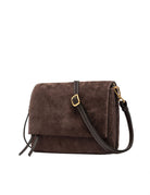 borsa pelle three marrone scuro - gianni chiarini - clutch