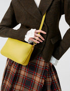 borsa pelle verde chiaro - Frida SRL