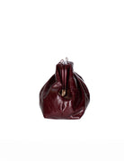 borsa pieghe manico rigido pelle ruby - my best bag - clutch