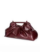 borsa pieghe manico rigido pelle ruby - my best bag - clutch