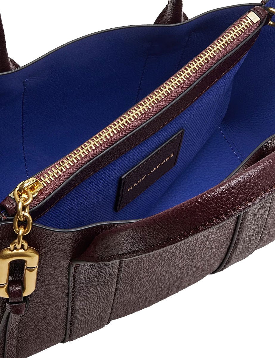 borsa pop j marc small work tote bordeaux - marc jacobs - shopper