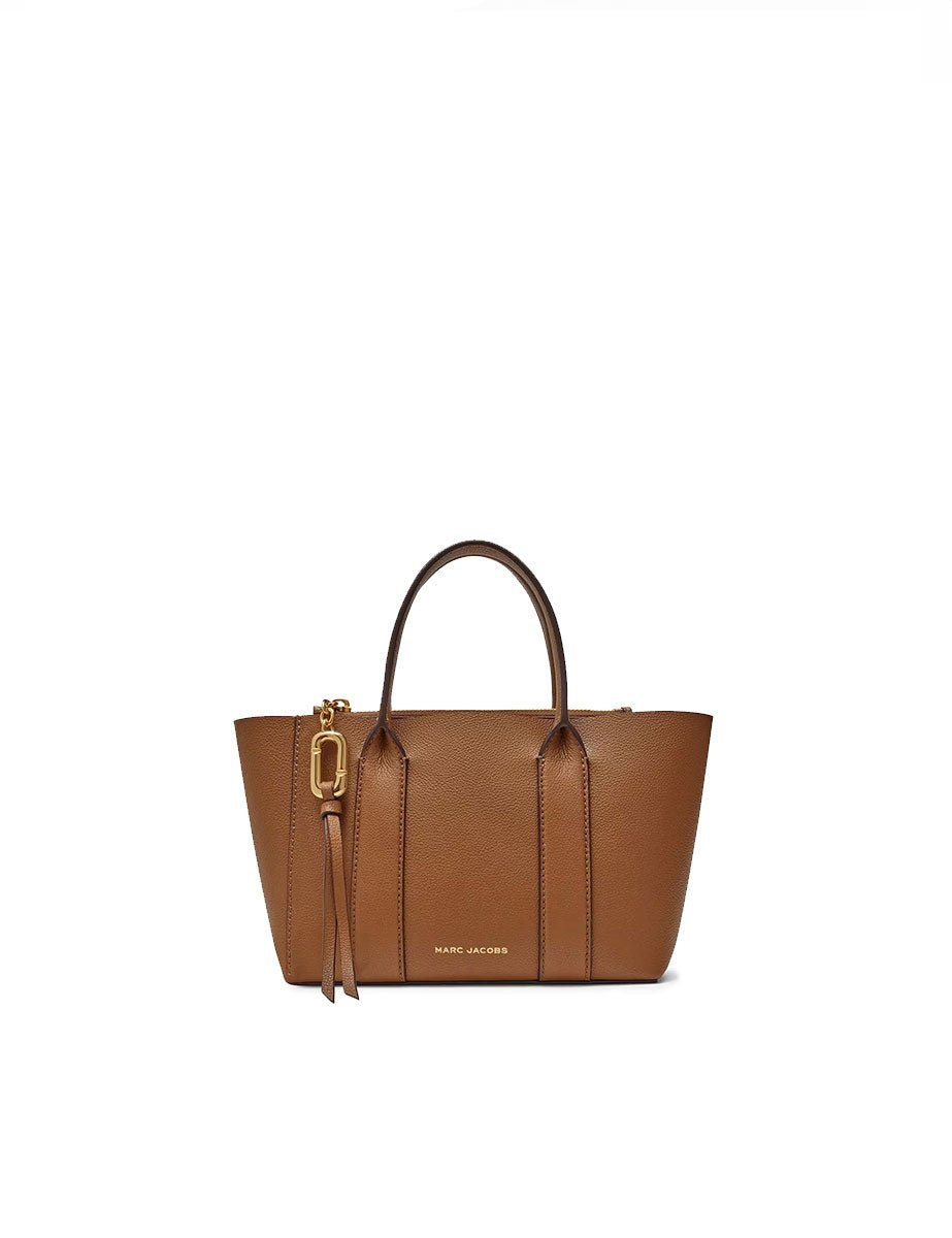 borsa pop j marc small work tote marrone argan - marc jacobs - shopper