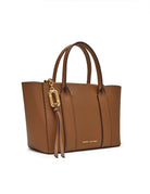 borsa pop j marc small work tote marrone argan - marc jacobs - shopper