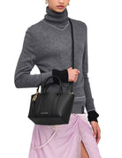 Borsa pop j marc small work tote nero - marc jacobs - shopper