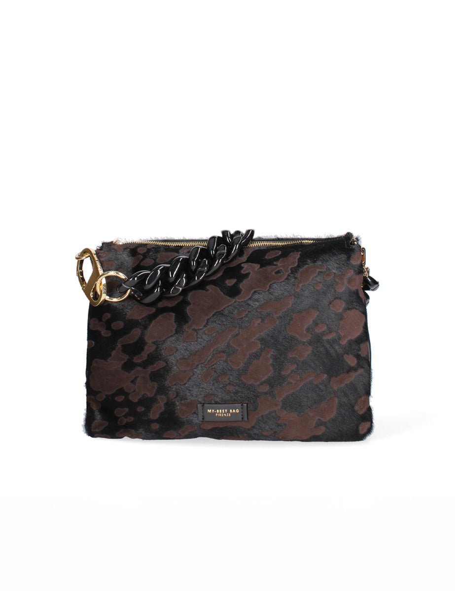 borsa reflex big cioccolato - my best bag - clutch