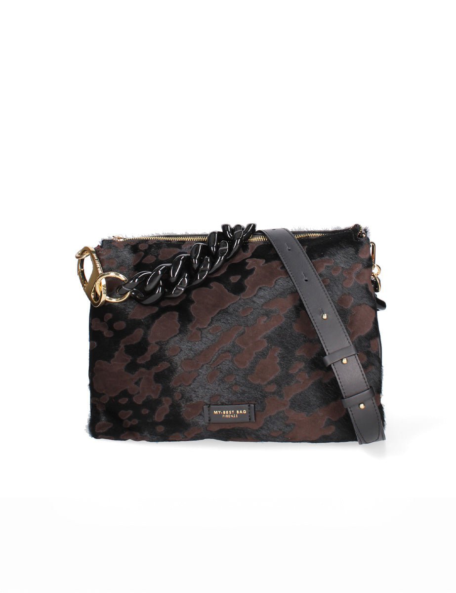 borsa reflex big cioccolato - my best bag - clutch