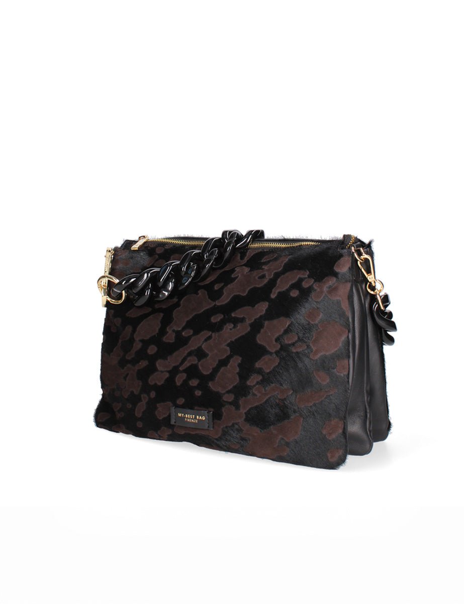 borsa reflex big cioccolato - my best bag - clutch