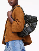 borsa satchel pelle nero - marc jacobs - shopper